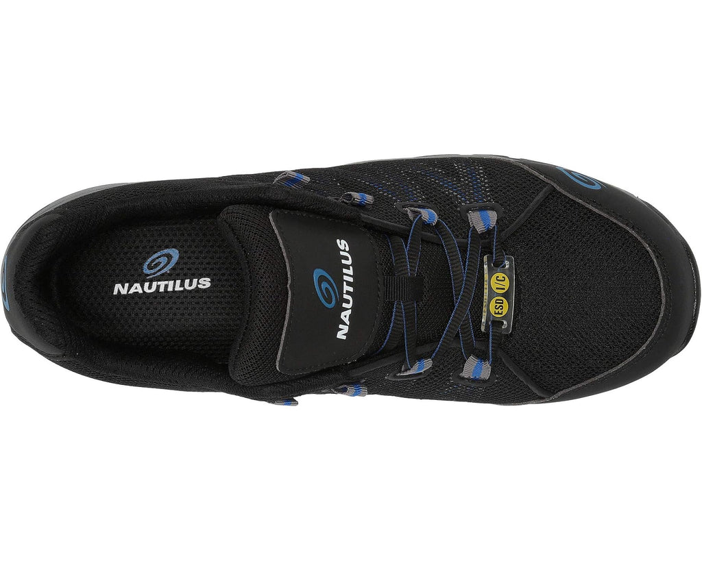 Men's Nautilus Safety Footwear N1345 Carbon Nanofiber Safety Toe SD Black
