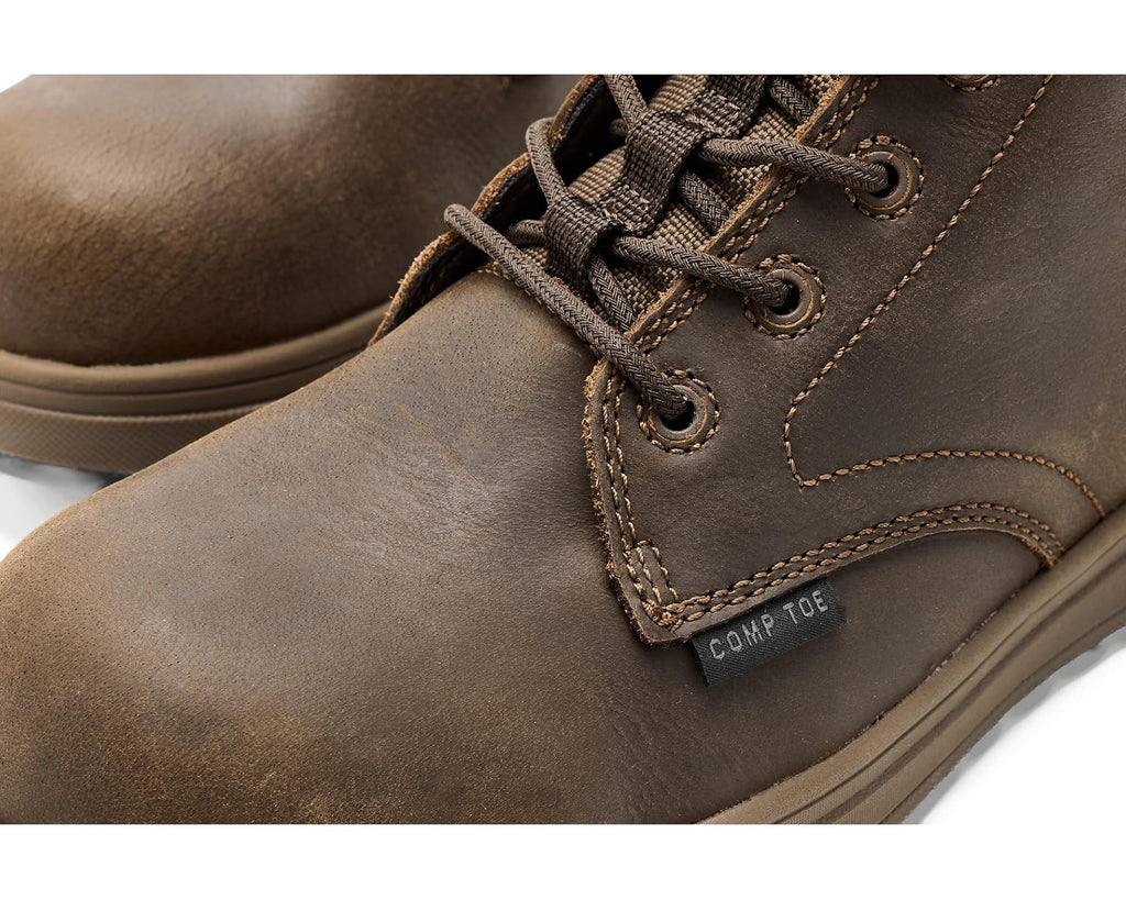 Men's SKECHERS Work Declon Comp Toe Brown