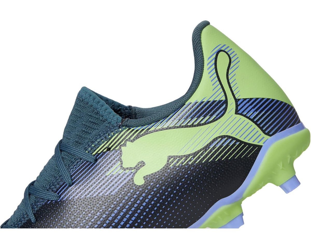 Men's PUMA Future 7 Play Firm Ground/Artificial Ground Soccer Cleats Gray Skies-Elektro Purple-Fizzy Apple-Puma White