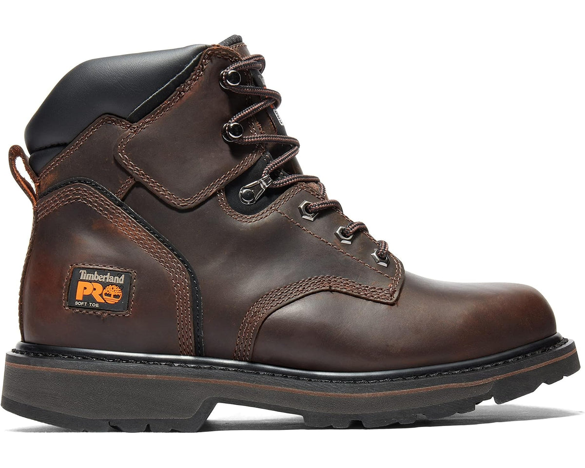 Men's Timberland PRO 6 Pit Boss Soft Toe Brown