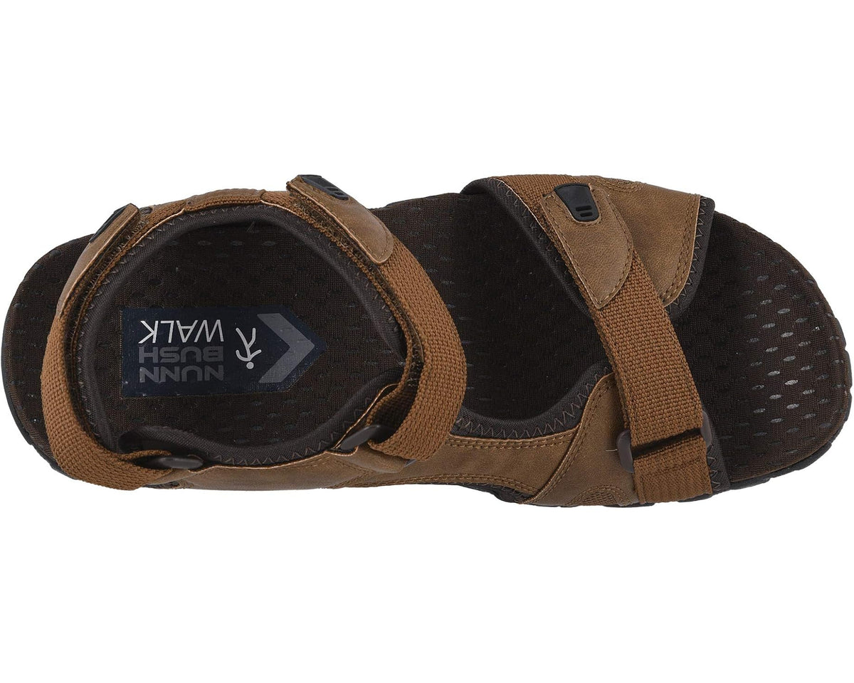 Men's Nunn Bush Rio Bravo 3-Strap River Sandal Tan