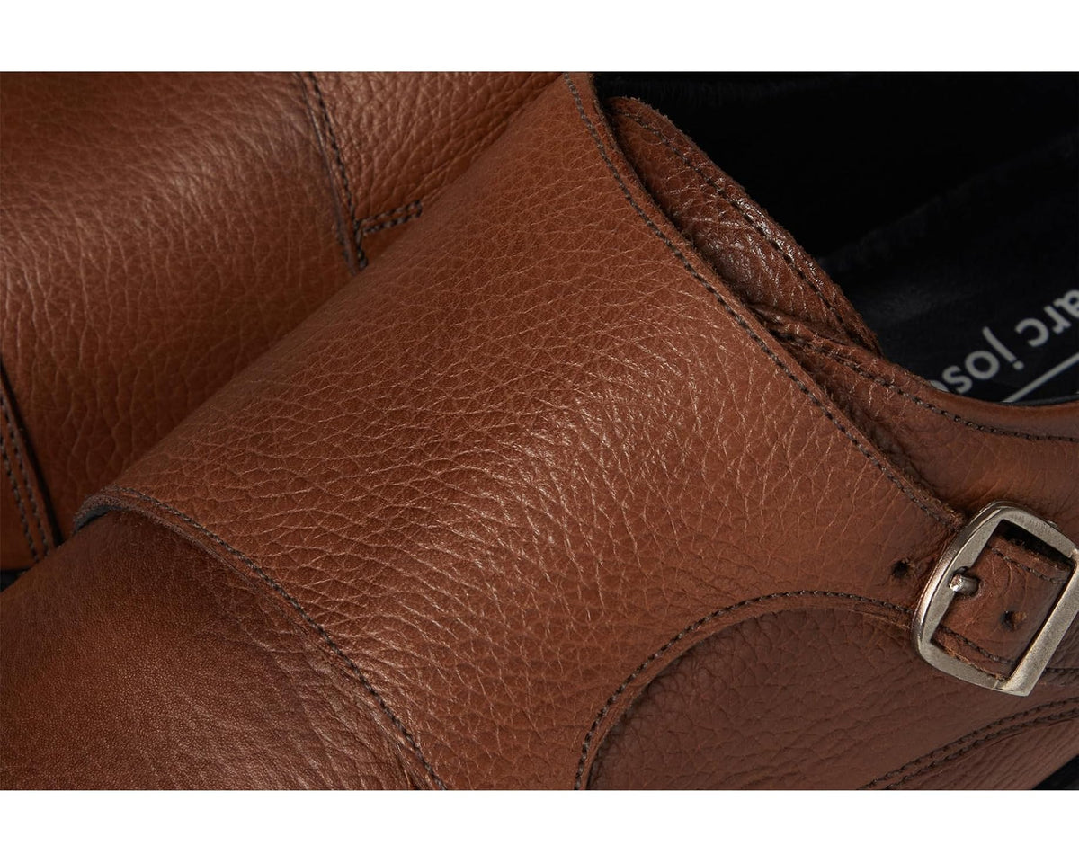 Men's Marc Joseph New York Fulton Street Cognac Grainy