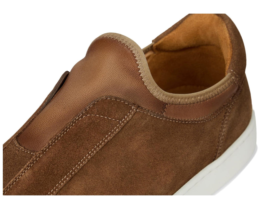 Men's Magnanni Leve Slip Taupe Suede