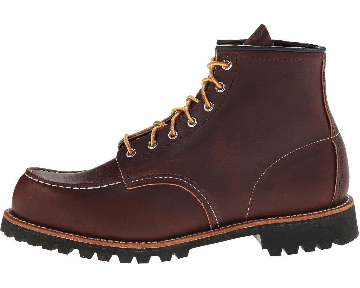 Men's Red Wing Heritage 6 Moc Toe Lug Briar Oil Slick