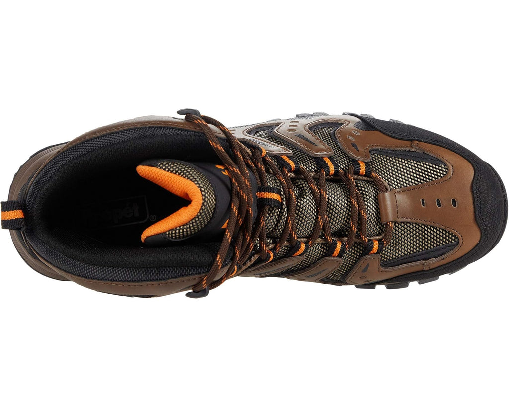 Men's Propet Sentry Worker Brown/Orange