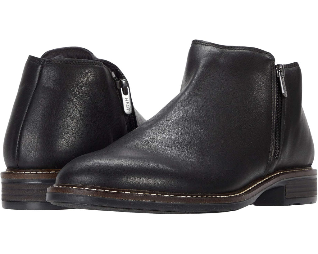 Men's Naot General Black Water Resistant Leather