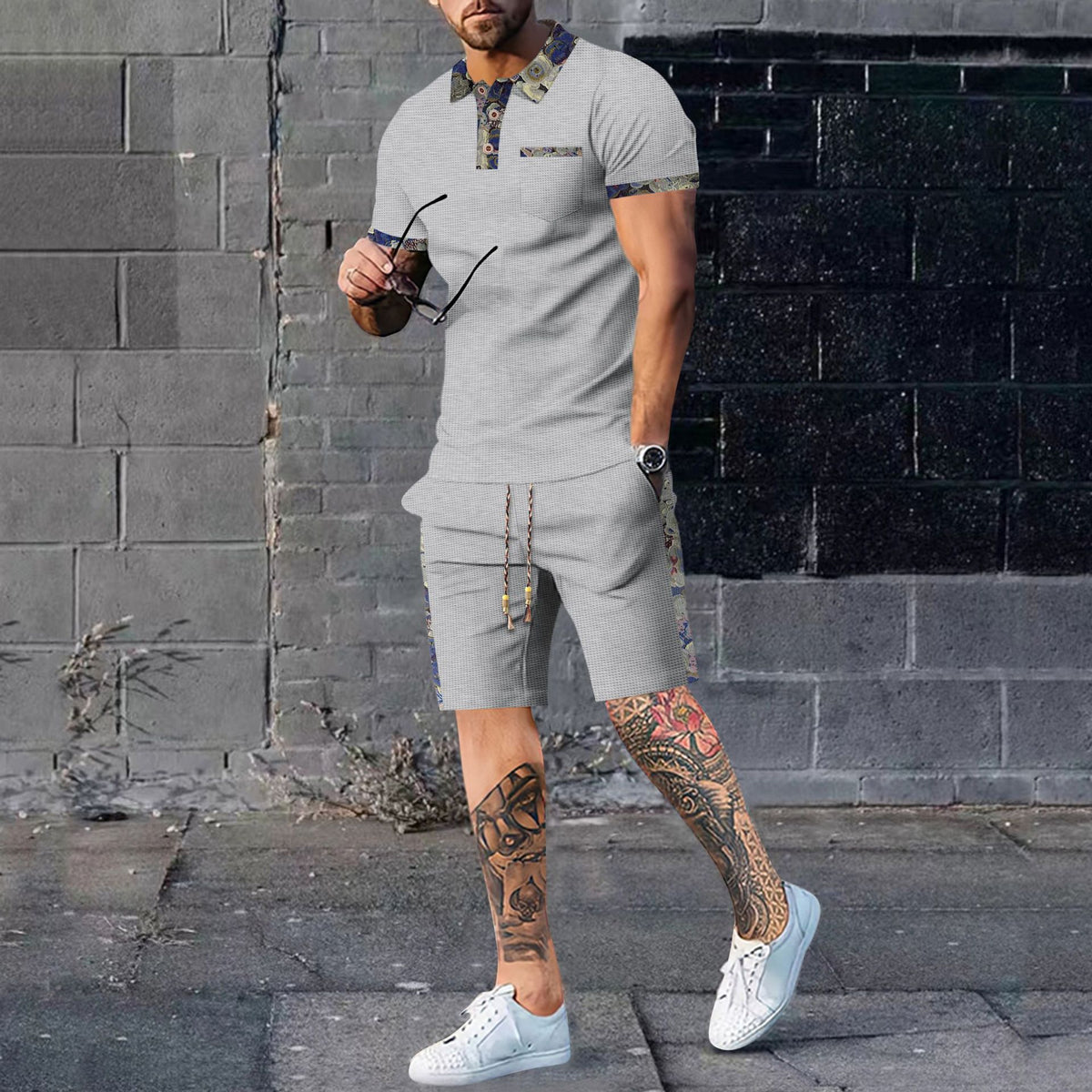 Casual Fashion Set Men
